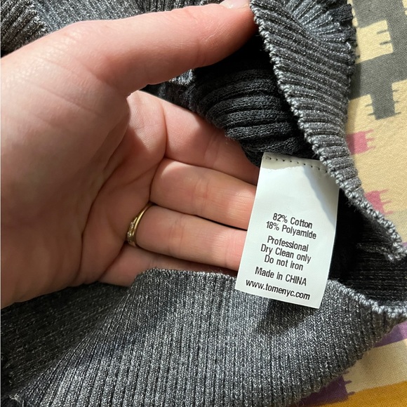 NWT Tome Charcoal Sleeveless top - S - Picture 3 of 6